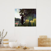 De Slangenbezweerder van Henri Rousseau Poster (Keuken)