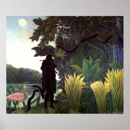 De Slangenbezweerder van Henri Rousseau Poster