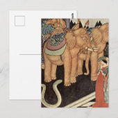 “De Slangenprins” door Edmund Dulac Briefkaart (Voorkant / Achterkant)