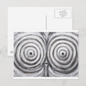 De slapeloosheid pinguïn (vreemd surrealisme) briefkaart (Voorkant / Achterkant)