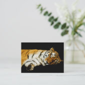 De slapende Amoer Mini Print Visitekaartje (Staand voorkant)