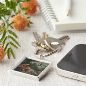 De slapende bolderheid sleutelhanger (Zijkant)