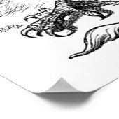 De slapende griffie poster (Hoek)