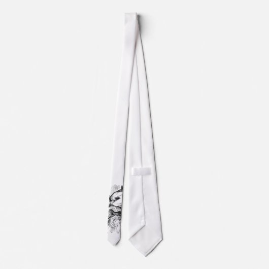 De slapende griffie stropdas (Achterkant)