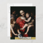 De slapende Jezus Briefkaart (Voorkant / Achterkant)