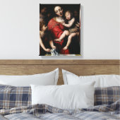 De slapende Jezus Canvas Afdruk (Insitu (Slaapkamer))