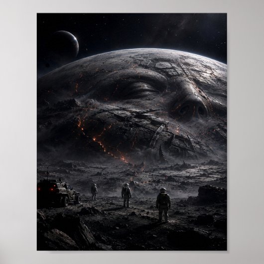 De Slapende Maan Poster (Voorkant)