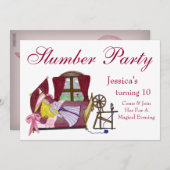 De slapende schoonheid kaart (Voorkant / Achterkant)