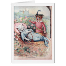 De slapende schoonheid, Louis Wain