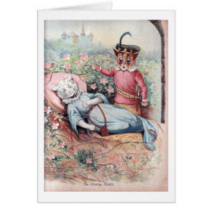 De slapende schoonheid, Louis Wain