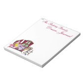 De slapende schoonheid notitieblok (Linkerzijde)