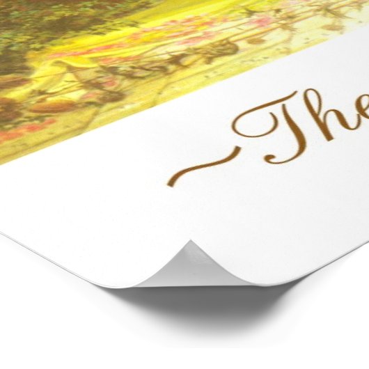 De slapende schoonheid~ poster (Hoek)