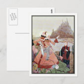 De slapende schoonheid van Harry Clarke Briefkaart (Voorkant / Achterkant)