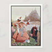 De slapende schoonheid van Harry Clarke Briefkaart (Voorkant)