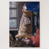 De slapende schoonheid van John Collier 1921 Legpuzzel (Verticaal)