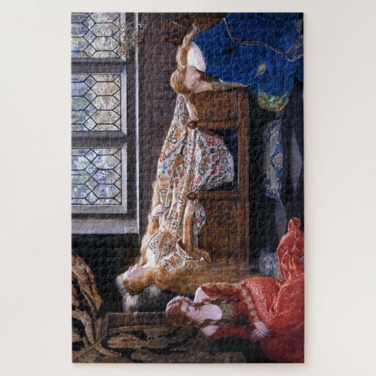 De slapende schoonheid van John Collier 1921 Legpuzzel (Verticaal)