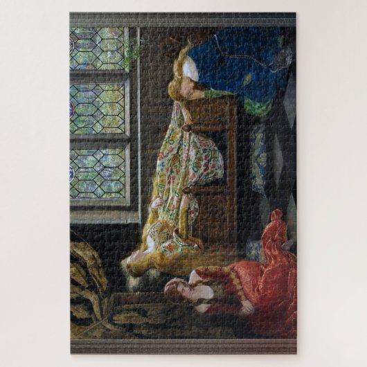 De slapende schoonheid van John Collier Legpuzzel (Verticaal)