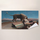 De slapende zigeuner, Henri Rousseau Badhanddoek (Badhanddoek)