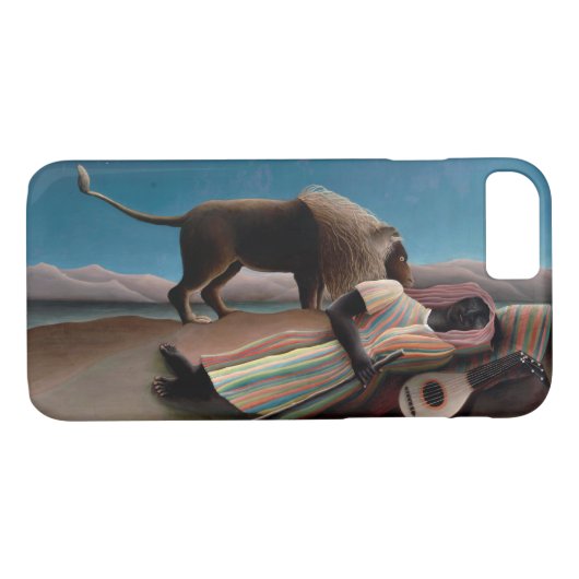 De slapende zigeuner, Henri Rousseau Case-Mate iPhone Case (Achterkant (Horizontaal))