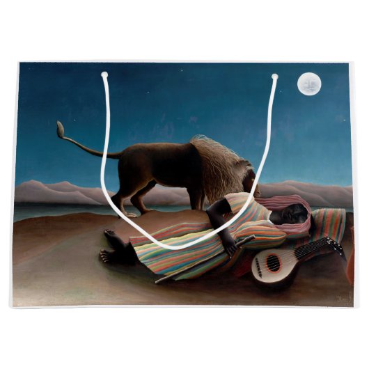 De slapende zigeuner, Henri Rousseau Groot Cadeauzakje (Voorkant)