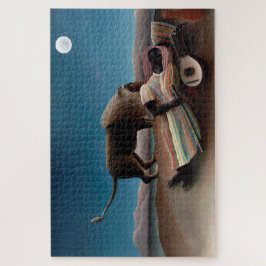 De slapende zigeuner, Henri Rousseau Legpuzzel