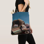 De slapende zigeuner, Henri Rousseau Tote Bag (Dichtbij)