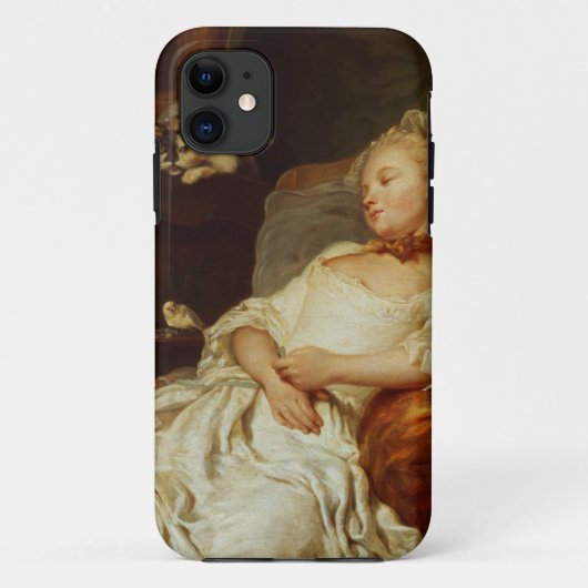De Slaper, 1759 (olieverf op doek) Case-Mate iPhone Case (Achterkant)