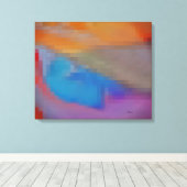 De Slaper Canvas Afdruk (Insitu (Houten vloer))