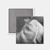 De slaper van Georges Seurat Magneet (Voorkant / Achterkant)