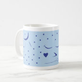 De slaperige Mok van het Gezicht (Voorkant links)