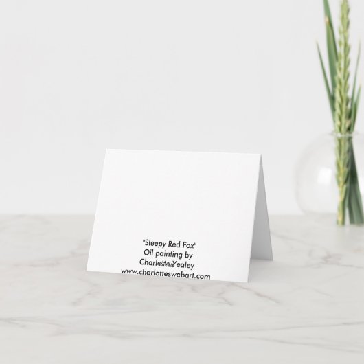 De slaperige Rode Kaart van de Nota van de Kunst (Achterkant)