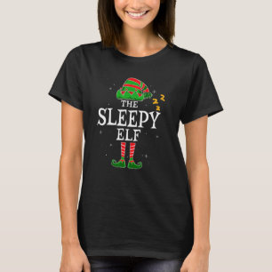 De Slapy Elf Group die Kerstmis aanpast T-shirt