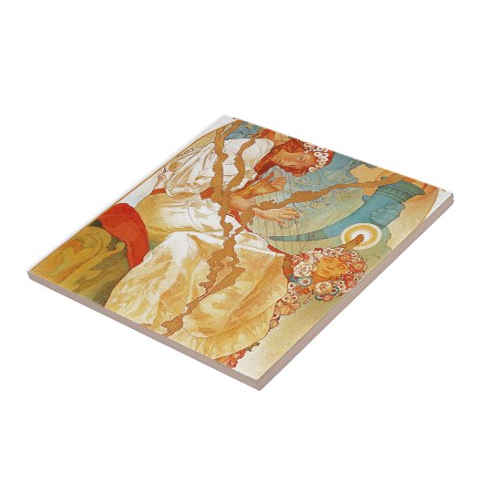 De Slav Epic van Alphonse Mucha Tegeltje (Zijkant)
