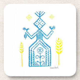 De Slavische godin Mokosh Bier Onderzetter