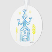 De Slavische godin Mokosh Ornament (voorkant)