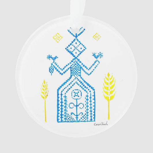 De Slavische godin Mokosh Ornament (voorkant)