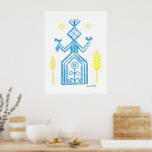 De Slavische godin Mokosh Poster (Keuken)