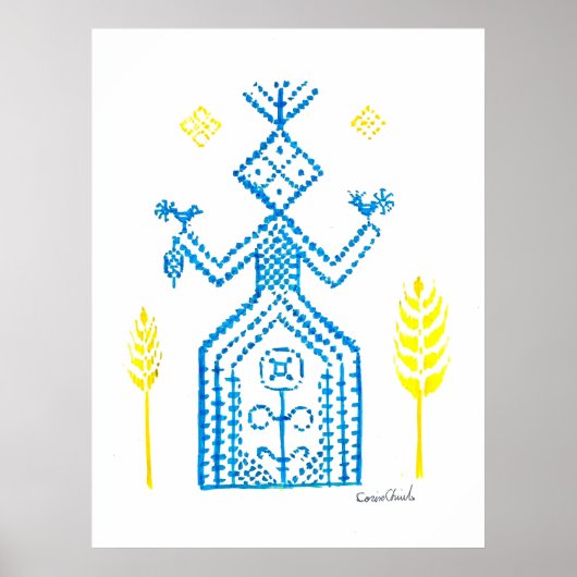 De Slavische godin Mokosh Poster (Voorkant)