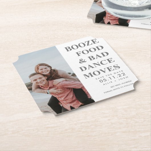 De slechte dansbeweging van het Levensmiddel van B Kartonnen Onderzetters (Gekanteld)