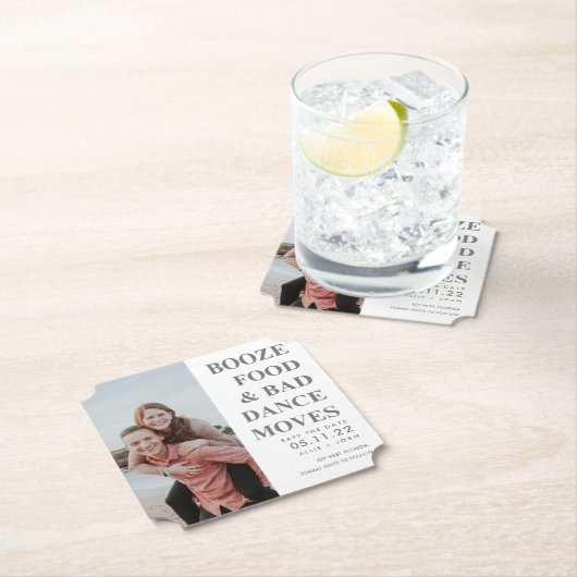 De slechte dansbeweging van het Levensmiddel van B Kartonnen Onderzetters (Insitu)