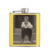 de slechte houding heupfles (Voorkant)