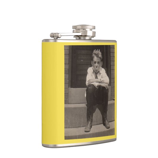 de slechte houding heupfles (Rechts)