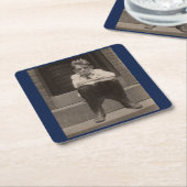 de slechte houding kartonnen onderzetters (Schuin)