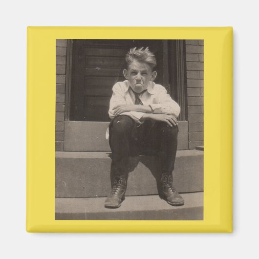 de slechte houding magneet (Voorkant)