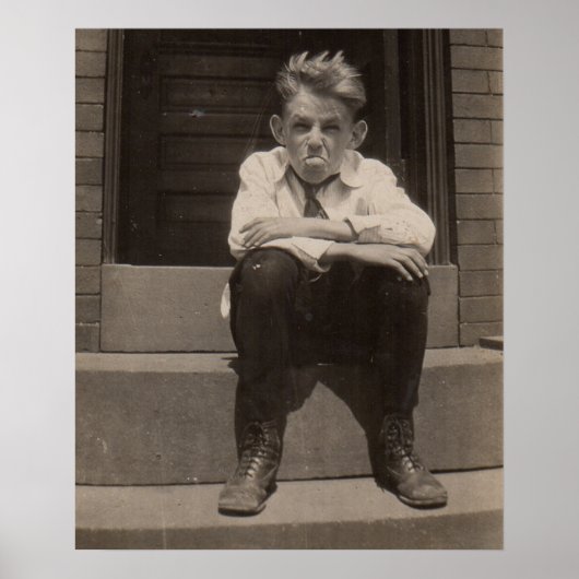 de slechte houding poster (Voorkant)