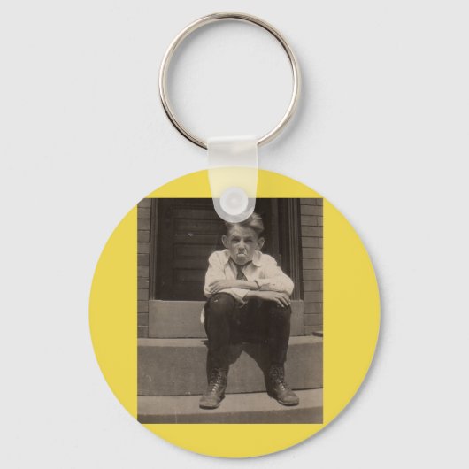 de slechte houding sleutelhanger (Voorkant)