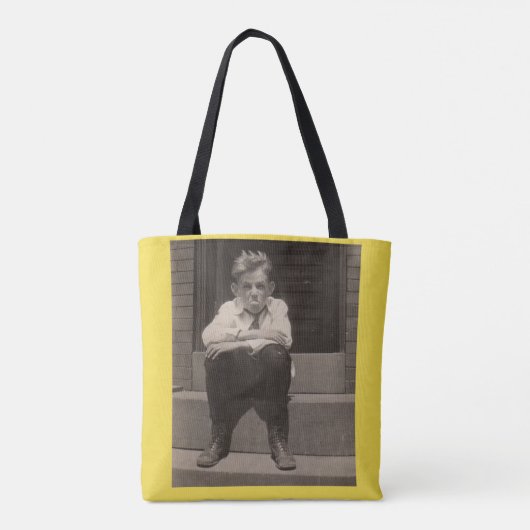 de slechte houding tote bag (Achterkant)