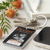 De slechte lezer - de slechte nasleep Keyring Sleutelhanger (Voorkant Rechts)