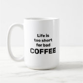 De slechte Mok van de Koffie (Links)