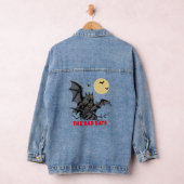 de slechte vleermuizen - grappig halloween cadeau denim jacket (Hangar)